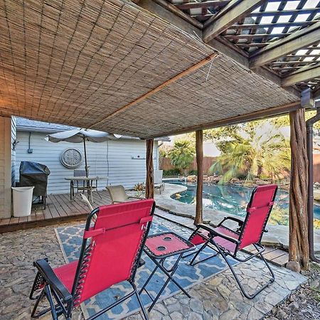 Peaceful San Antonio Oasis With Private Pool And Grill Villa Exterior foto